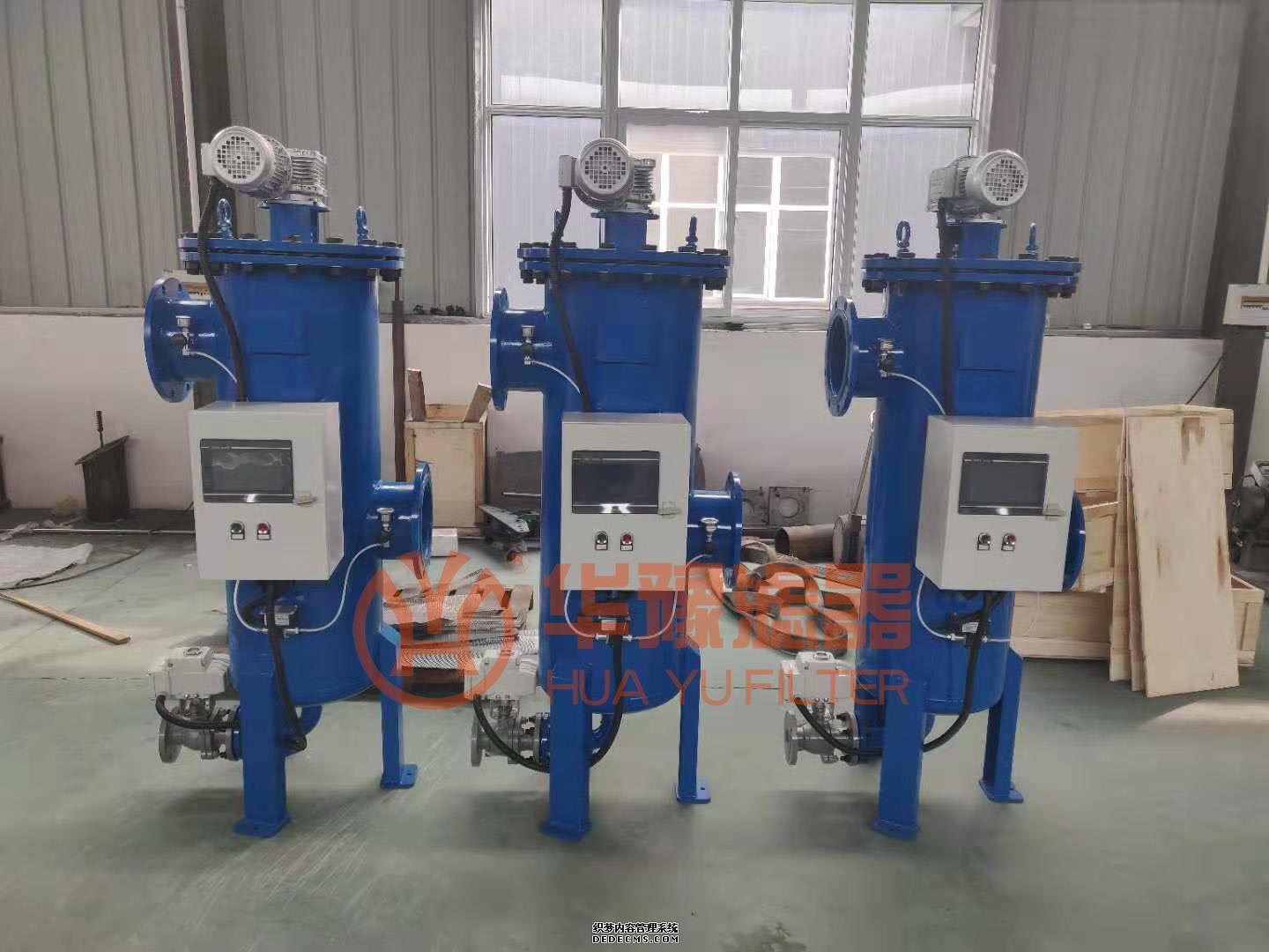 全自动电动刷式过滤器头号玩家娱乐平台滤器水处理设备