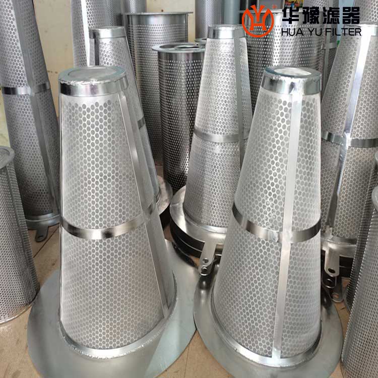 304不锈钢篮式过滤器 锥形ZL240400/200M-B