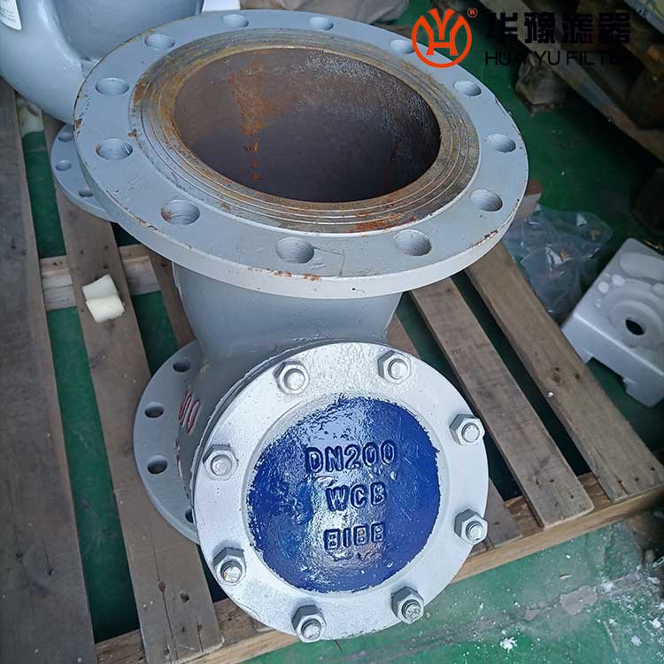 头号玩家娱乐平台Y型过滤器 GL41H-16C 铸钢Y型管道过滤器