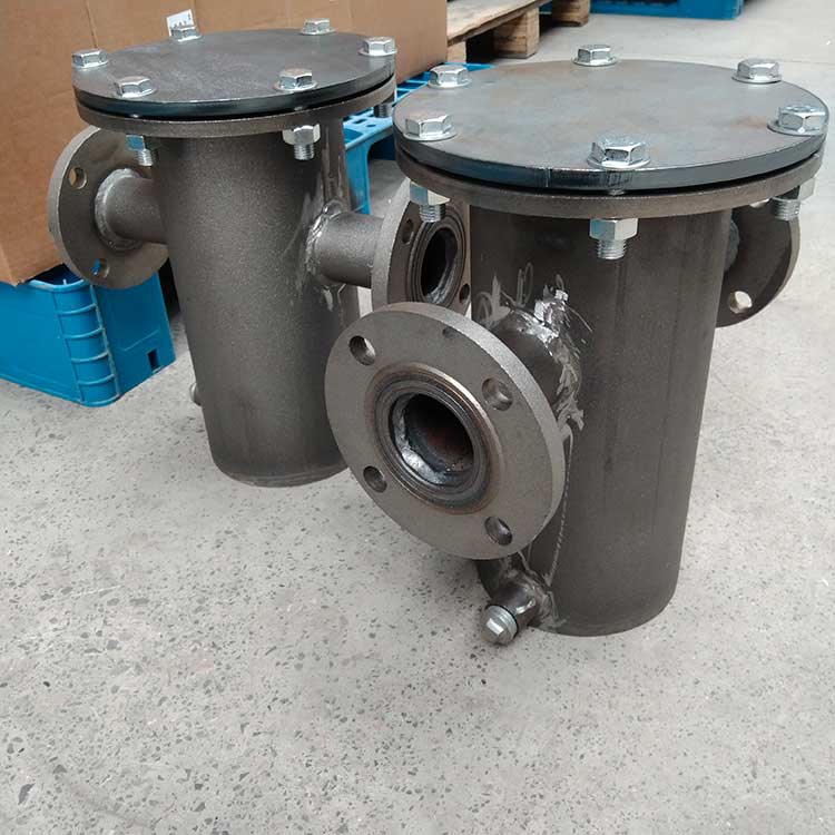 头号玩家娱乐平台供应液体除杂质用DN50篮式过滤器 碳钢材质