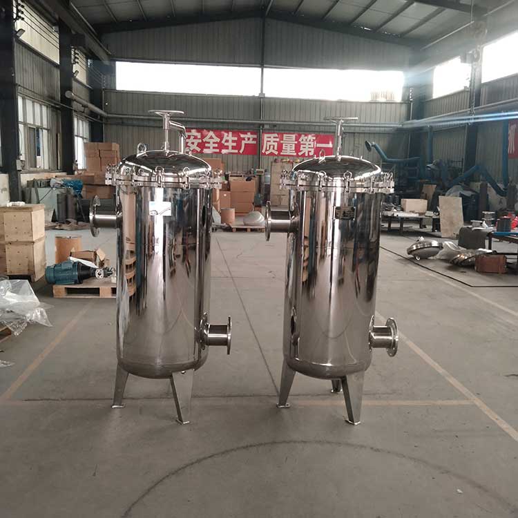 头号玩家娱乐平台生产供应DN125袋式过滤器 5袋 不锈钢壳体