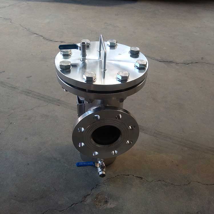 头号玩家娱乐平台生产DN80不锈钢篮式过滤器