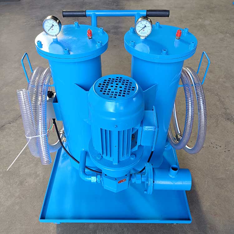 头号玩家娱乐平台供应LUC-63B双筒精密滤油机 可更换滤芯