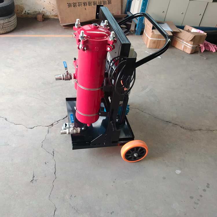 头号玩家娱乐平台供应滤油机10μm 油液去除杂质 可移动